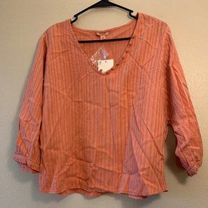 NWT: a.n.a. Coral Loose-Fit Top